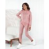 Světle růžová dámská tepláková souprava MIGEL
