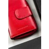 Peterson červená klasická malá peněženka Y801