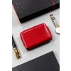 Peterson červená klasická malá peněženka Y801