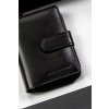 Peterson černá kožená peněženka Y791