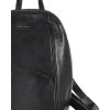 MARCO MAZZINI Černý elegantní dámský kožený batoh