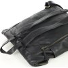 MARCO MAZZINI Černý dámský kožený batoh