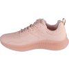 Pudrové dámské tenisky Skechers Bobs Geo - How Marvelous (Velikost 36)