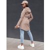 Béžová dámská parka GLAMJACKET