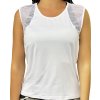 Bílé dámské funkční tílko