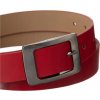 4U Cavaldi Červený dámský pásek