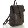 MARCO MAZZINI Hnědý kožený praktický batoh