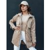 Dámská béžová parka FASHLOVE