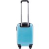 Světle modrý kabinový dětský kufr CAR 55x40x20 cm