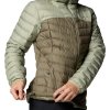 Khaki dámská prošívaná bunda Columbia Westridge Hooded Down Jacket