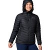 Černá dámská prošívaná bunda Columbia Westridge Hooded Down Jacket (Velikost L)