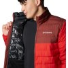 Červená pánská bunda Columbia Powder Lite II Jacket