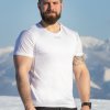 Pánské bílé funkční tričko