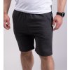 Antracitové pánské teplákové funkční kraťasy