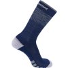 Tmavě modré funkční ponožky Salomon Predict Crew Socks