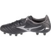 Černé pánské kožené kopačky Mizuno Morelia Neo IV Pro FG
