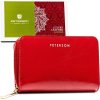 Červená dámská kožená peněženka Peterson Y702
