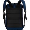Tmavě modrý sportovní batoh na notebook s praktickými kapsami Peterson