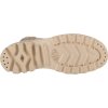 Béžové zateplené kotníkové tenisky Palladium Pampa Hi Zip WL