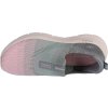 Šedo-růžové dámské slip-on tenisky Skechers Go Walk Flex - Cali Sunset