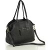 MARCO MAZZINI Dámská kožená shopper bag - černá