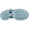 Modro-šedé dámské turistické kotníkové boty Salomon X Ultra 360 Mid GTX W