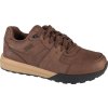 Hnědé pánské kožené tenisky Skechers Netson - Gander (Velikost 40)