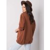 Hnědá oversized mikina (Velikost S/M)