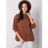 Hnědá oversized mikina (Velikost S/M)