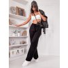 Černé volné kalhoty LAKELIFE