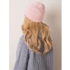 Růžová dámská čepice