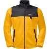 Hořčicová pánská fleecová bunda Jack Wolfskin Dna Grizzly Fleece FZ M (Velikost 3XL)