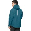 Modrá pánská lehká turistická bunda Jack Wolfskin Morobbia 2l Jkt M (Velikost L)