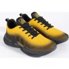 Žluto-černé pohodlné pánské sportovní boty
