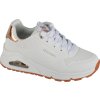 Bílé dívčí tenisky Skechers Uno Gen1 - Shimmer Away