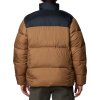 Hnědo-černá pánská zimní bunda Columbia Puffect III Jacket