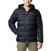 Černá pánská zimní prošívaná bunda Columbia Buck Butte II Insulated Hooded Jacket (Velikost L)