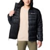 Černá pánská zimní prošívaná bunda Columbia Buck Butte II Insulated Hooded Jacket (Velikost L)
