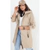 (Vel. S) Béžová přechodová parka TILSON