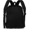 Bílo-černý dámský batoh se vzory Peterson
