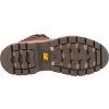 Hnědé pánské kožené kotníkové boty Caterpillar Colorado Sneaker WP