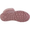 Růžové dívčí kotníkové tenisky s kožíškem Skechers Uno - Fall Air