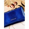 Elegantní tmavě modrá prostorná dámská peněženka Peterson Y717