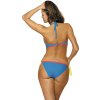 (Vel. L) Modré puntíkaté plavky Iris Surf-Nectarine (Velikost L)