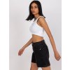 (Vel. M) Bílý crop top s knoflíčky Riley