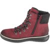 Vínové dámské kotníkové boty Rieker Booties