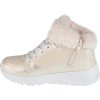 Béžové zimní kotníkové boty Skechers Uno Lite - Comfurt Collar (Velikost 30)