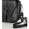 MAZZINI Černá crossbody kabelka