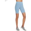 Světle modré biker shorts Skechers Go Walk High Waisted Bike Short