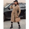 Camel dámský dlouhý oversize kabát CAMELLYN